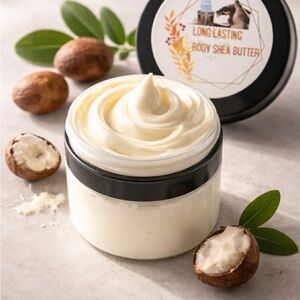 Super Creamy Lvi Body Shea Butter - White Moisturizing Cream